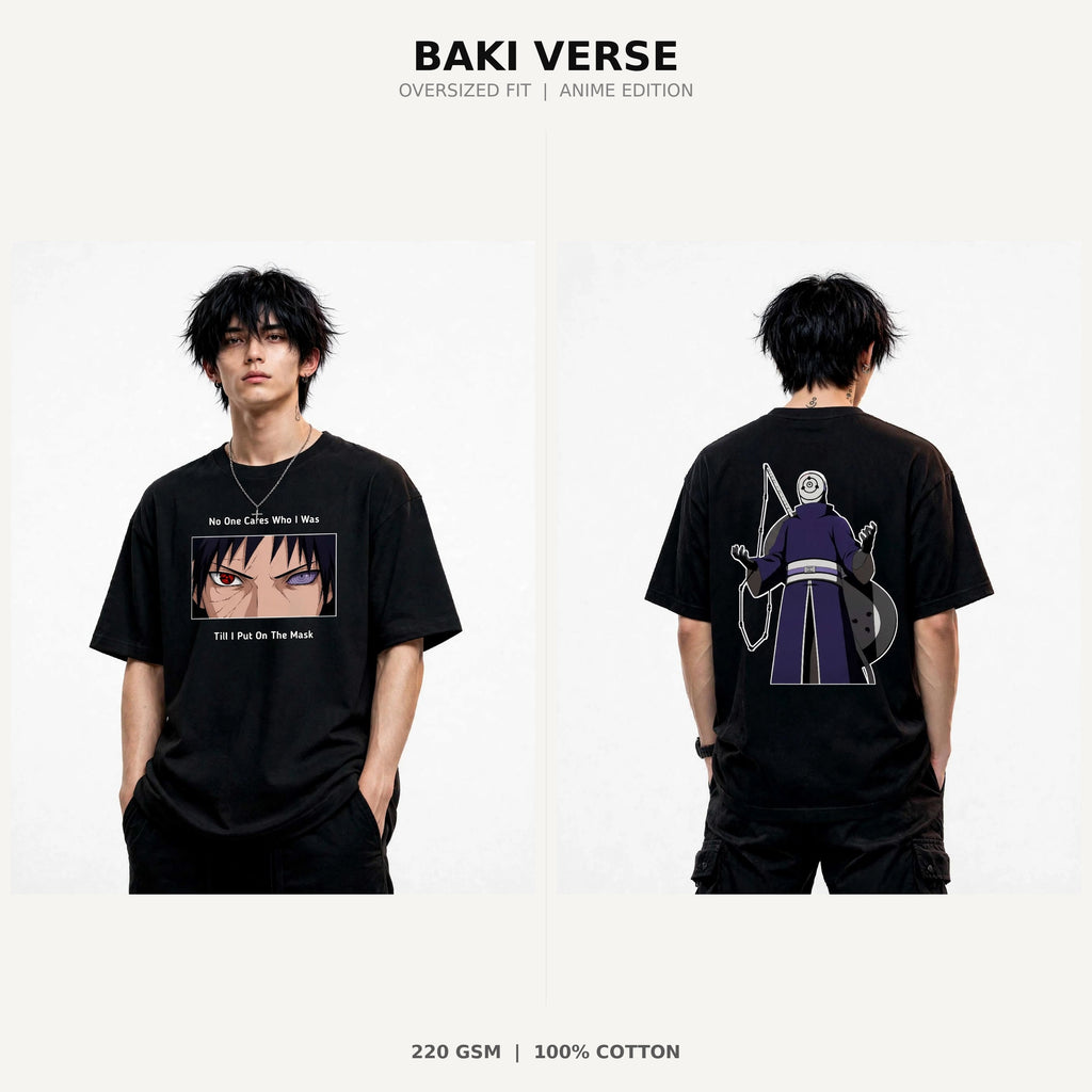 Tobi Oversized Anime T-Shirt | 220 GSM