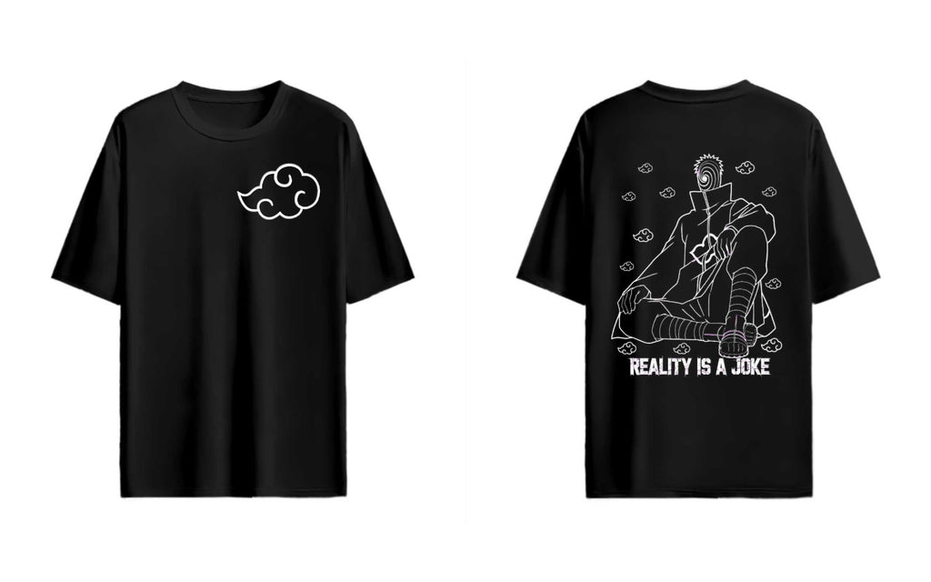 Obito Reality is a Joke Oversized T-Shirt | 220 GSM