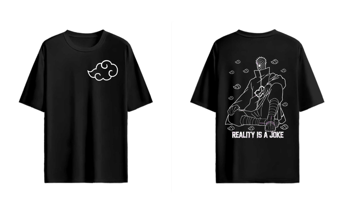 Obito Reality is a Joke Oversized T-Shirt | 220 GSM