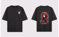 Itachi Red Moon Oversized T-Shirt - 240 GSM | Baki Verse