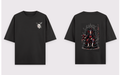 Itachi Throne of Crows Oversized T-Shirt - 240 GSM | Baki Verse