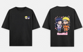 BakiVerse NaruHina Shy Oversized T-Shirt