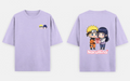 BakiVerse NaruHina Gift Oversized T-Shirt