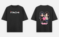 BakiVerse ItaIzu Chibi Love - Oversized Anime T-Shirt
